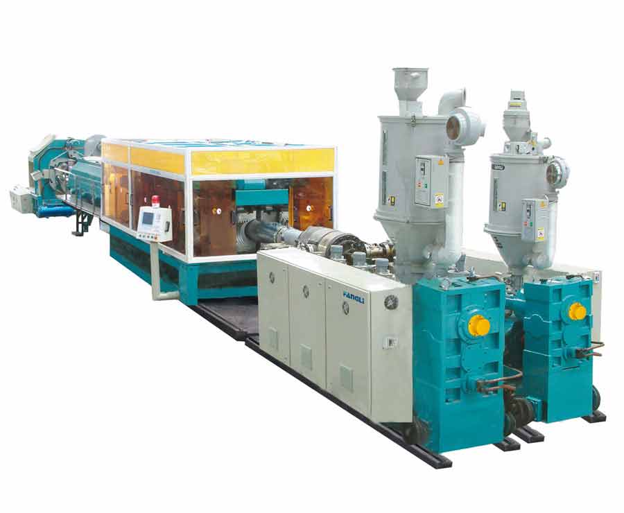 Extrusionsgeräte für strukturierte Wandrohre im deutschen Design