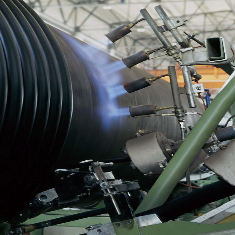 Extrusionsausrüstung für Strukturwand-Wicklungsrohre Typ B